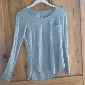 Lilly Pulitzer long sleeve cotton pocket tee